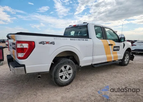 2022 Ford F150 Super Cab from USA, damaged, VIN 1FTEX1EB4NKF27102